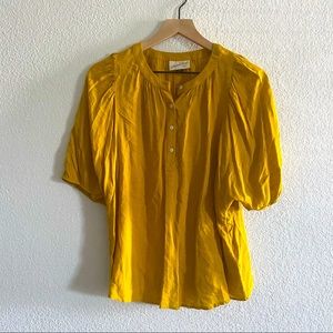 Mustard blouse